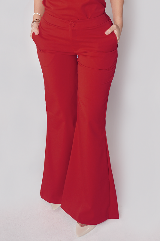 Pantalón Leticia Rojo