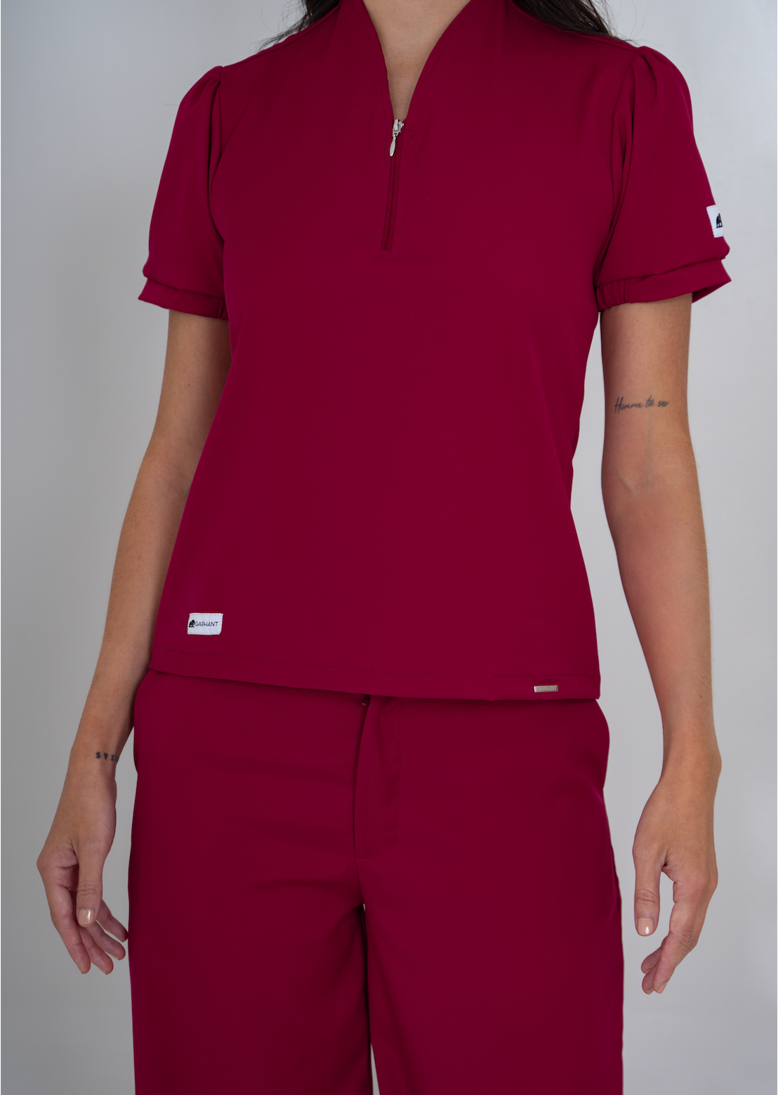 Camisa Luxe Cereza