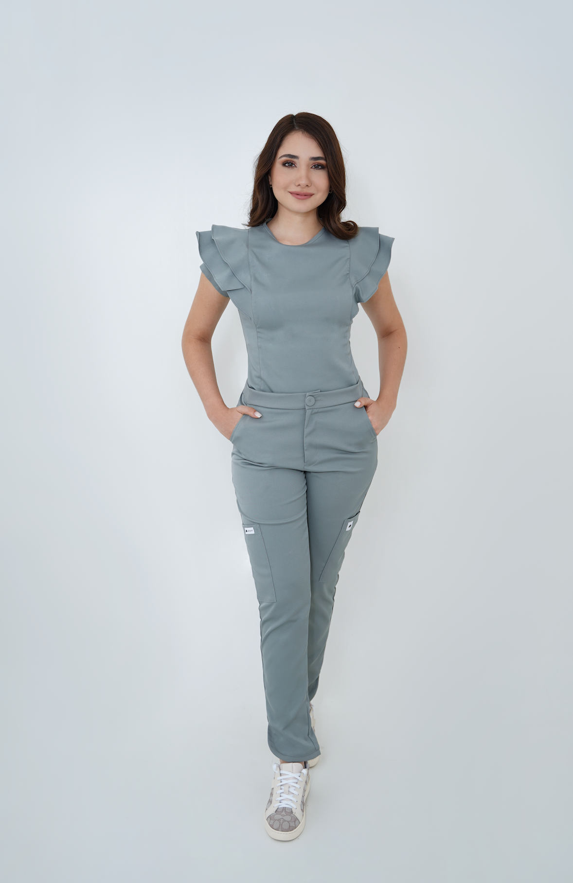 Camisa Nubes Gris