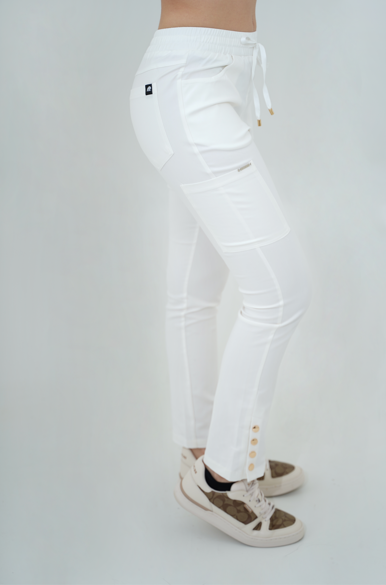 Pantalón Roma Blanco Natural