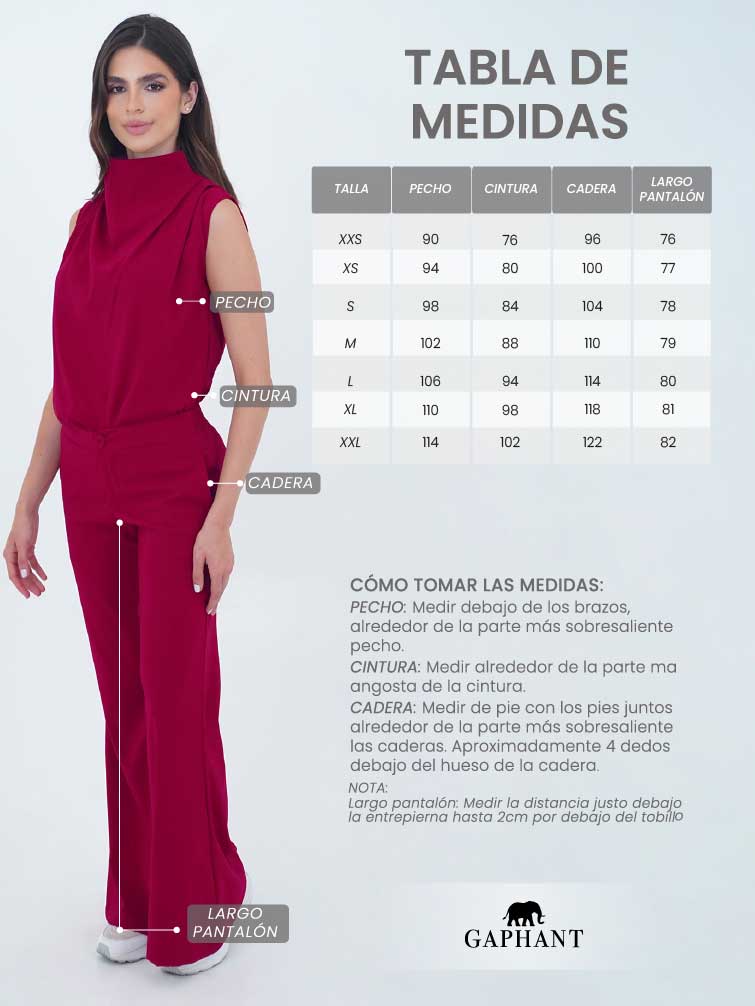 Pantalón Luxury Cereza