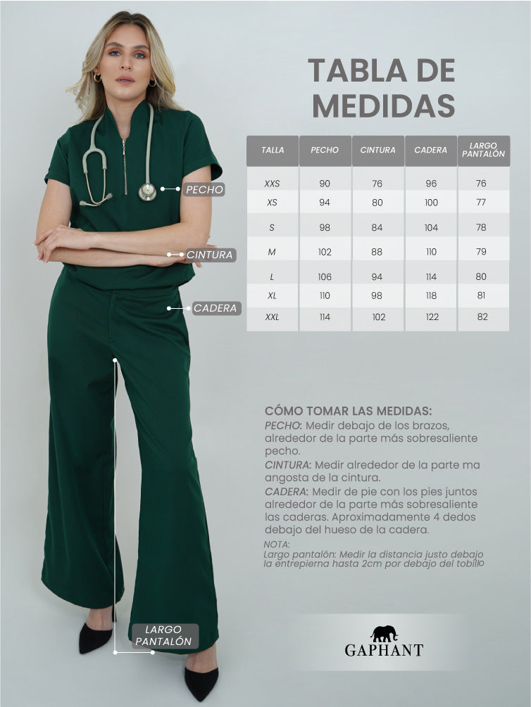 Camisa Luxy Verde Pino