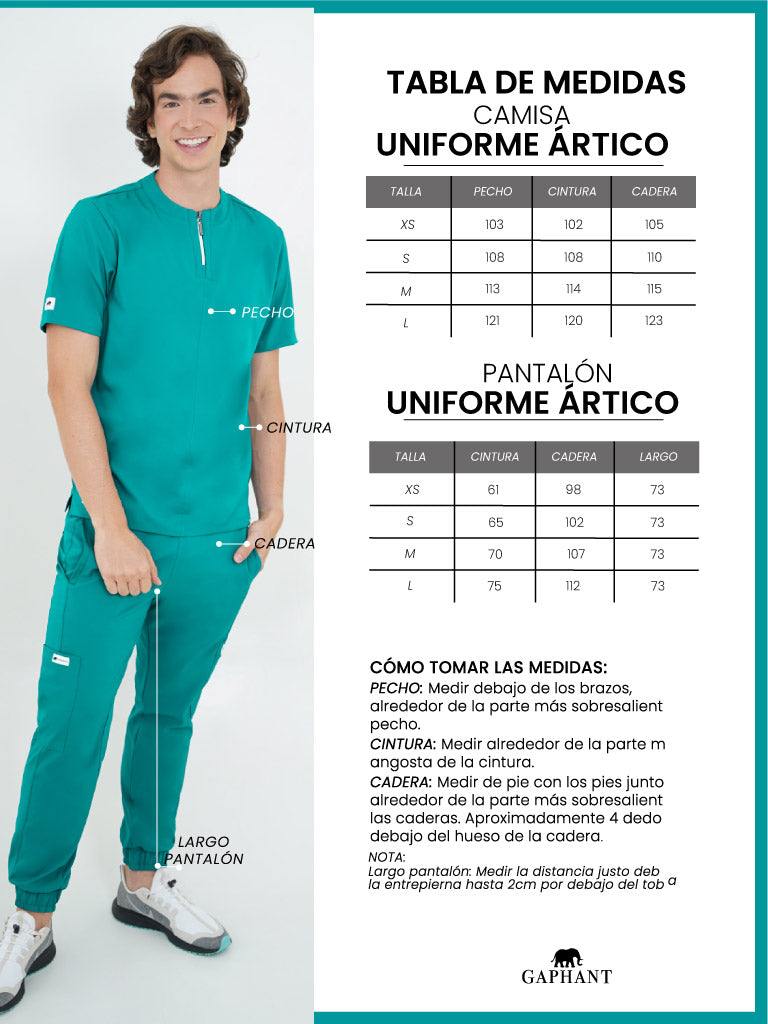 Pantalón Ártico Verde Jade