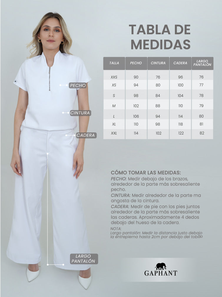Pantalón Luxy Blanco