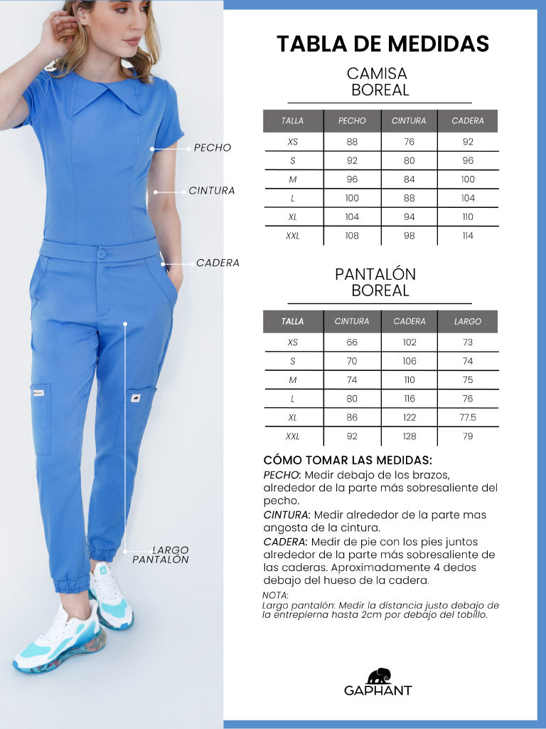 Boreal Blue Trousers Pastrana