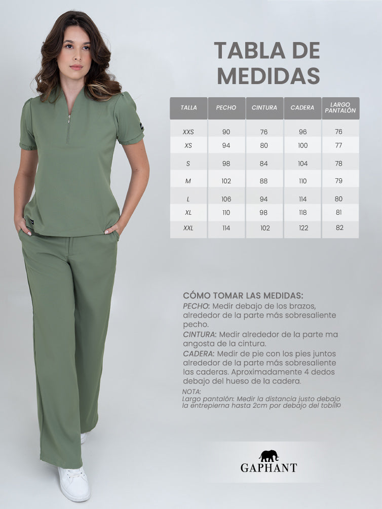 Pantalón Luxe Verde Oliva