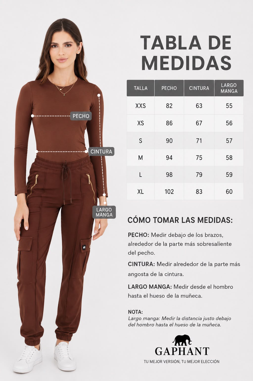 Camiseta Esencial Café