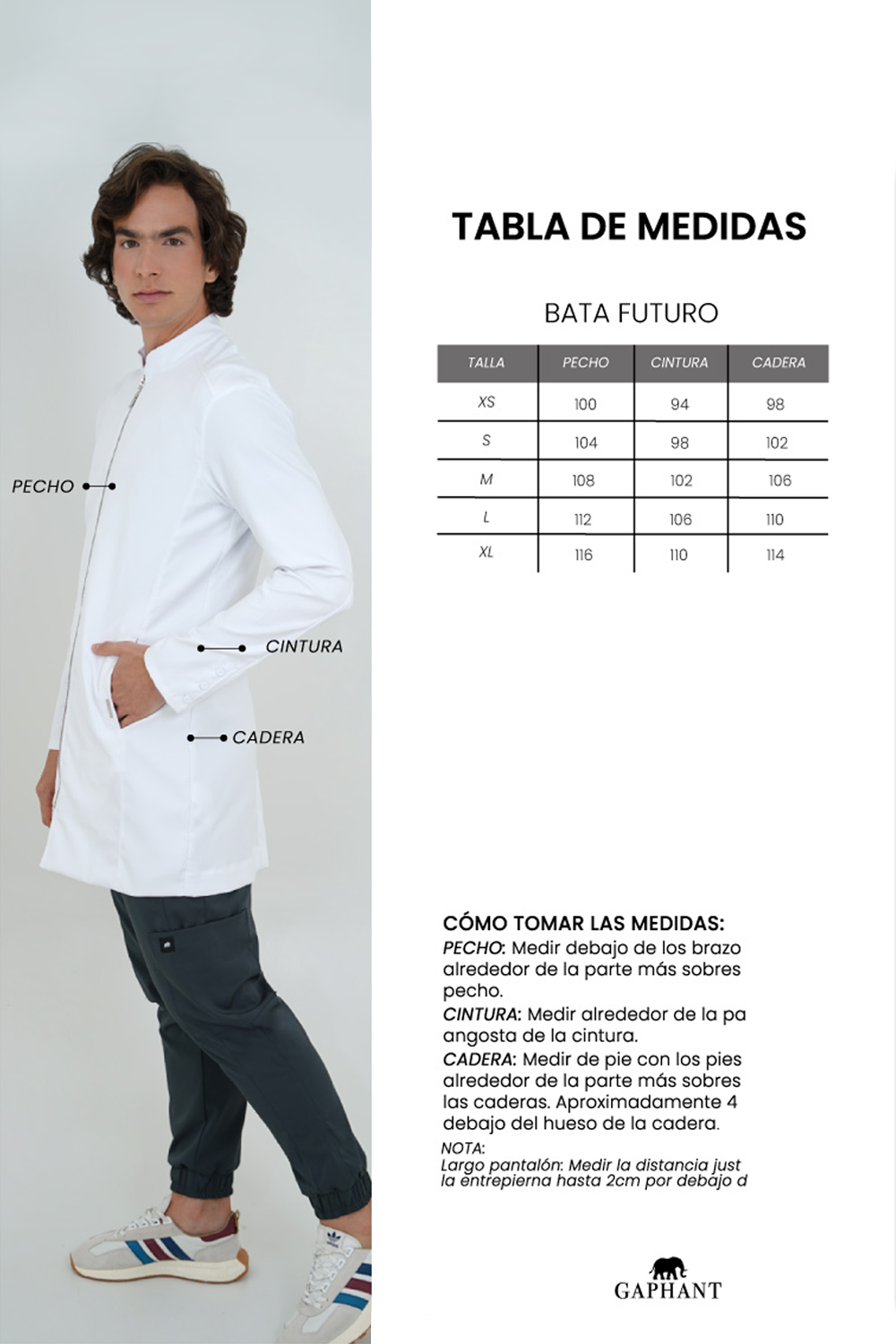 Bata Futuro Blanca Hombre
