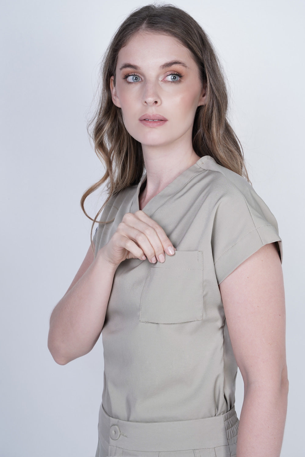 Camisa Cargo Caqui