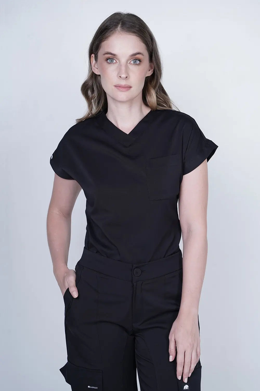 Camisa Cargo Negra