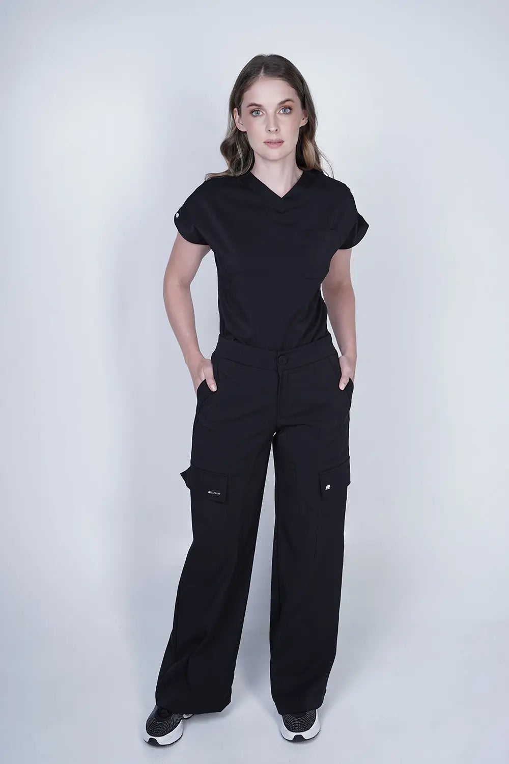 Pantalón Cargo Negro