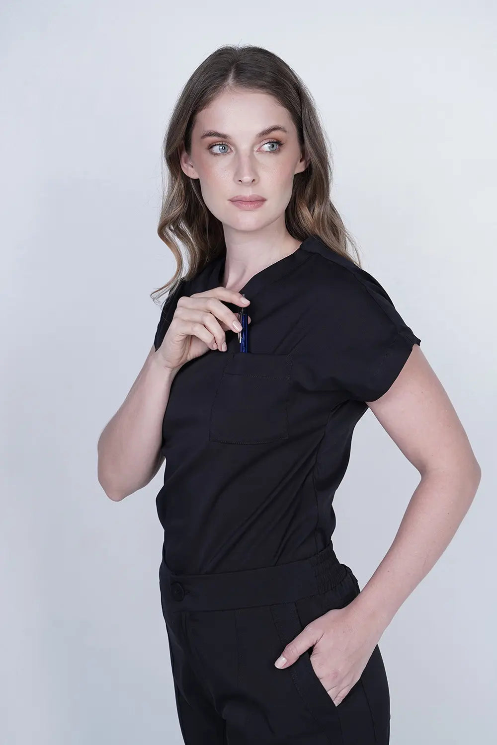 Camisa Cargo Negra