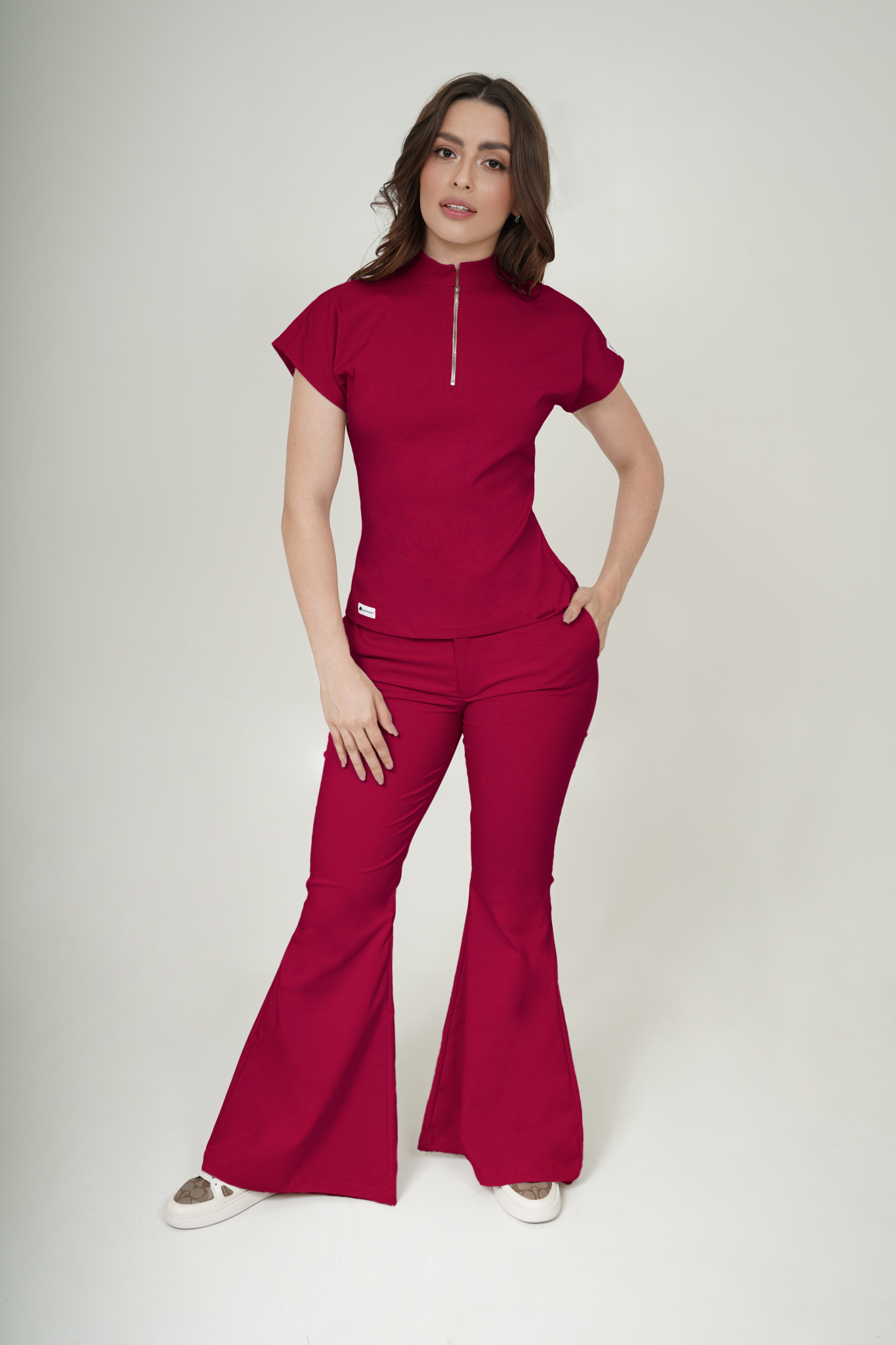 Camisa Leticia Cereza