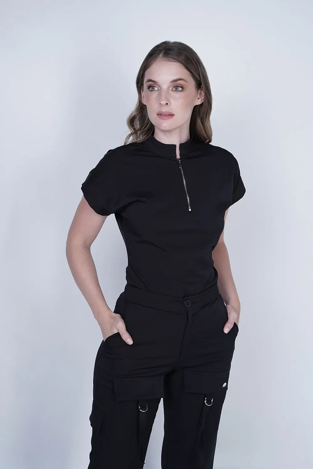 Camisa Leticia Negra
