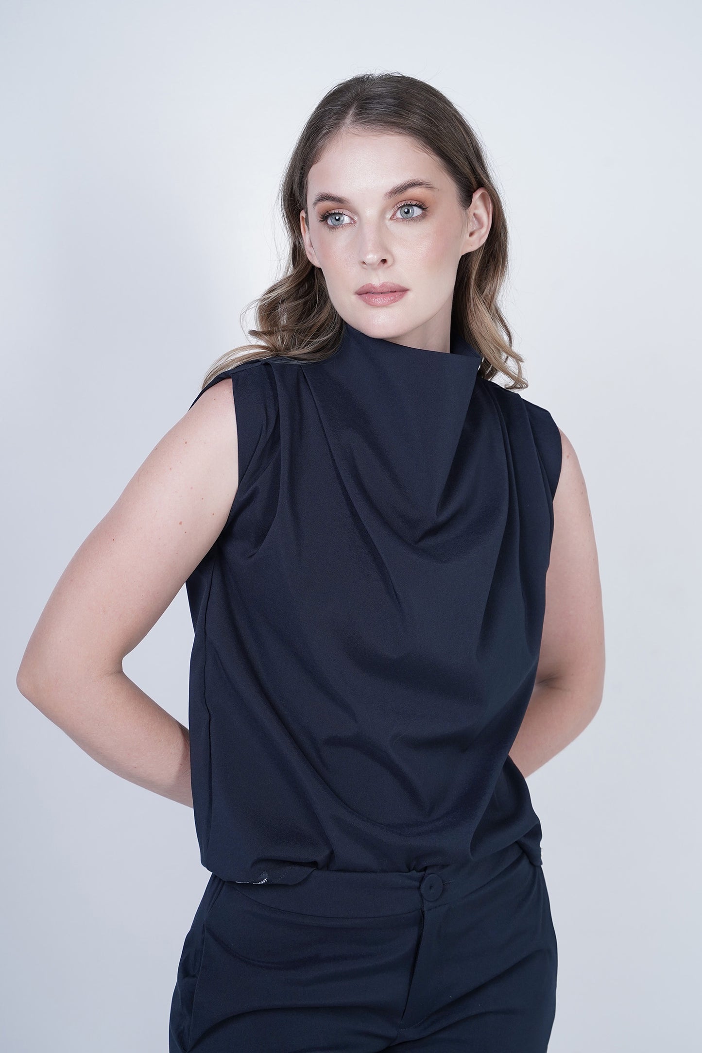 Set de uniforme médico Luxury Azul Navy (Slim Fit)