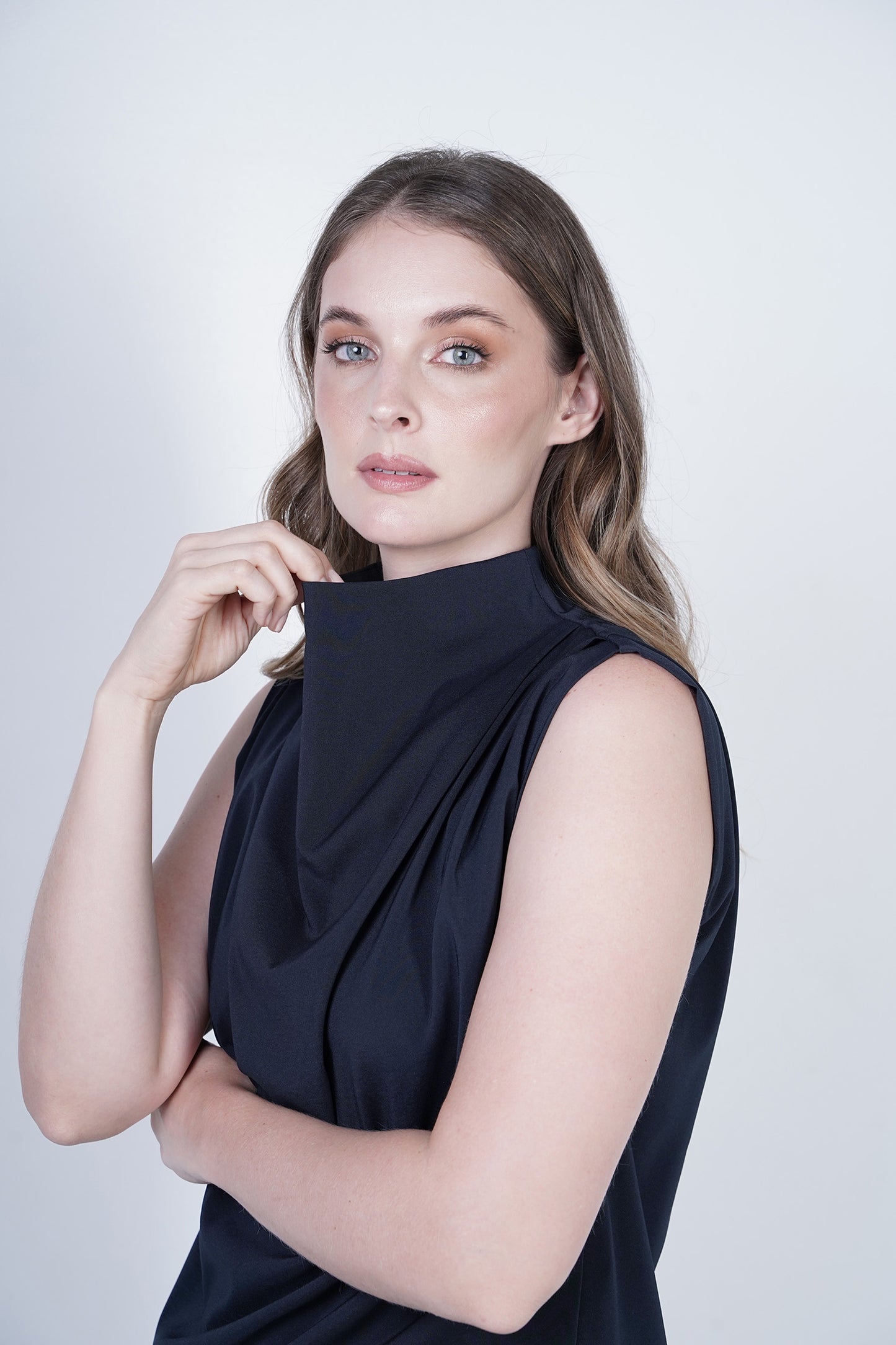 Set de uniforme médico Luxury Azul Navy (Slim Fit)