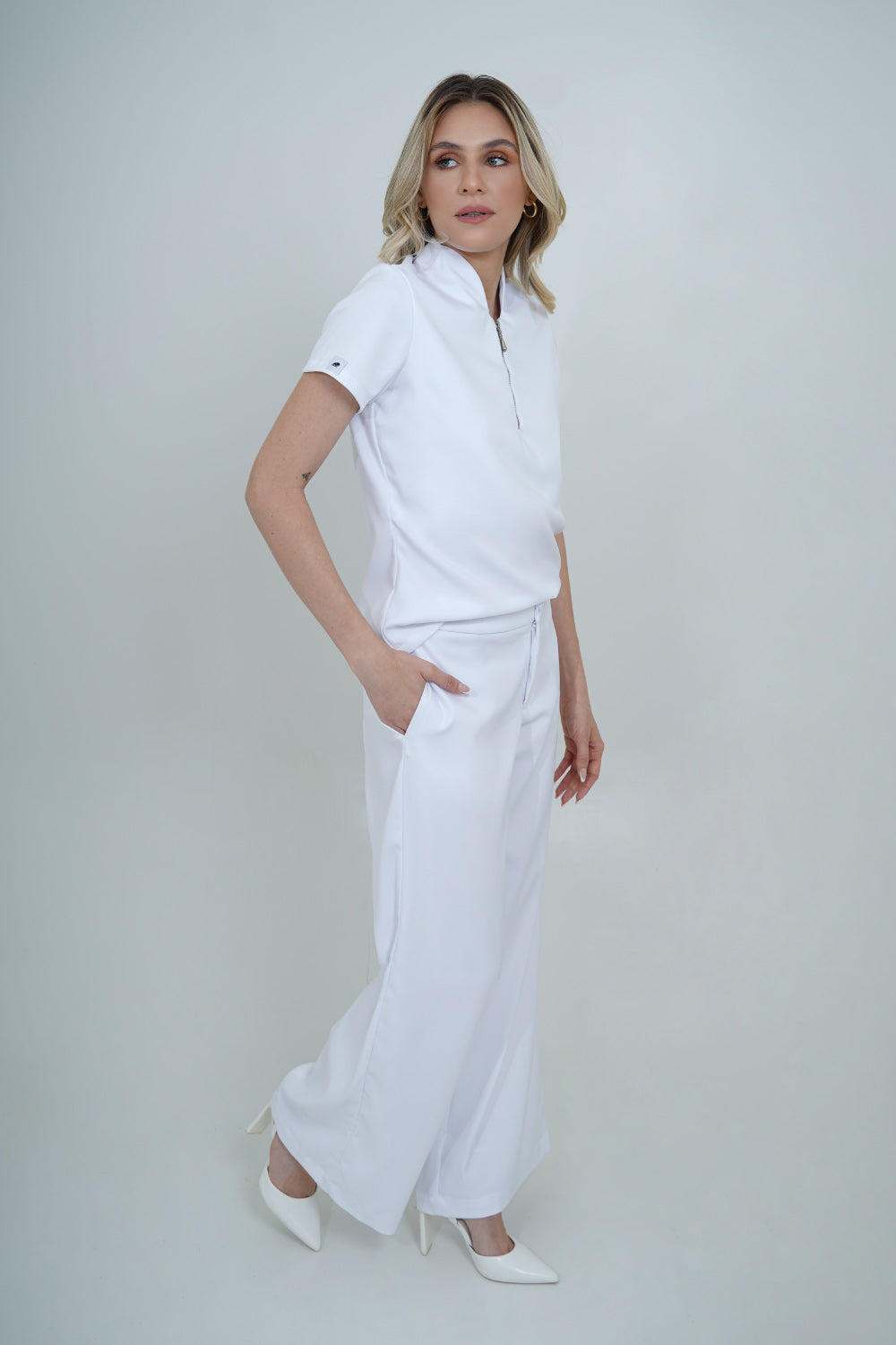 White Luxy Shirt