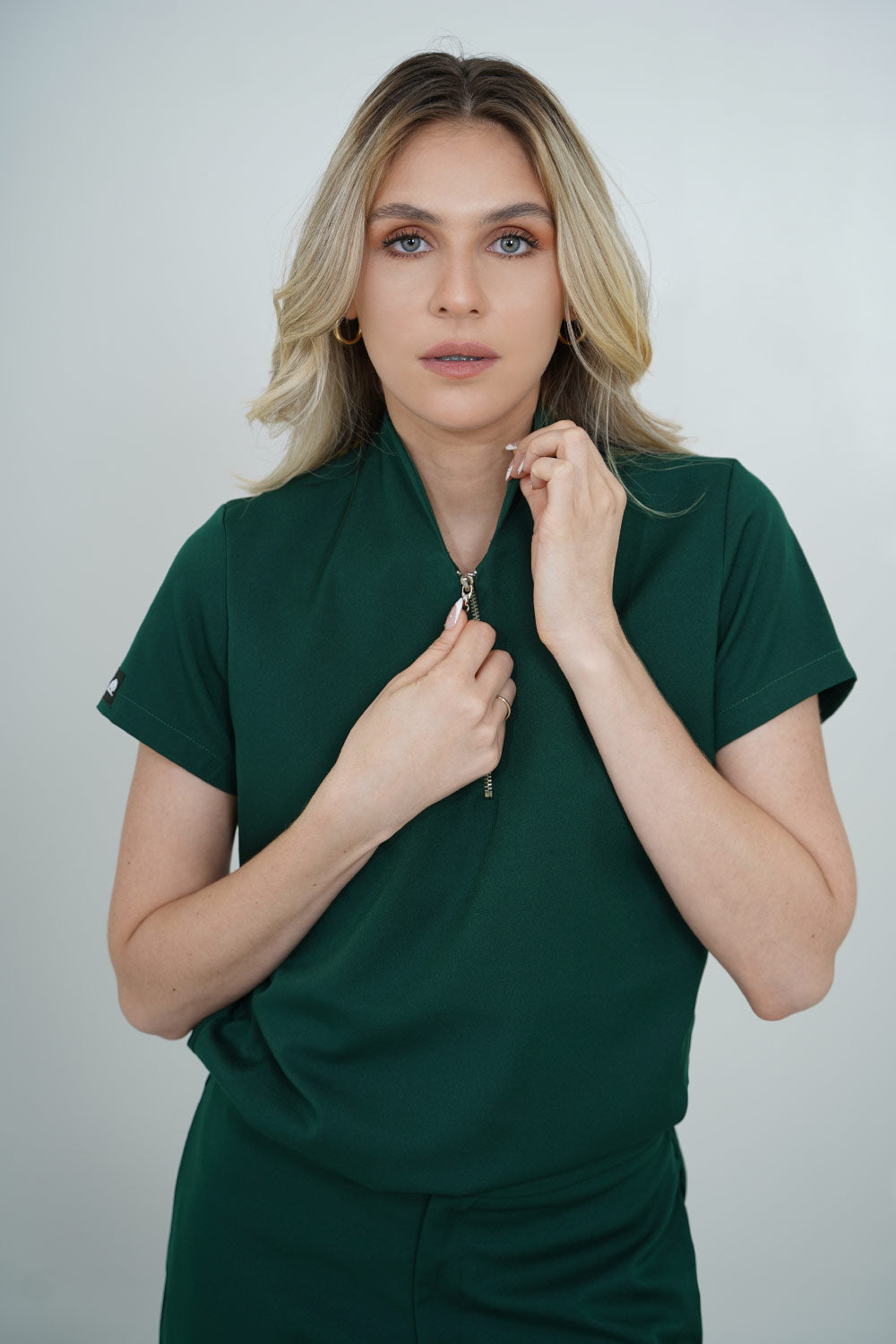 Camisa Luxy Verde Pino