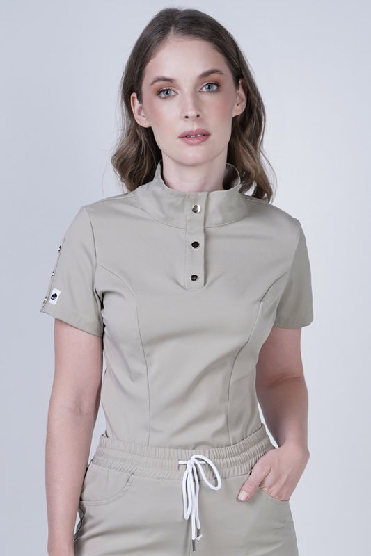 Camisa Roma Caqui