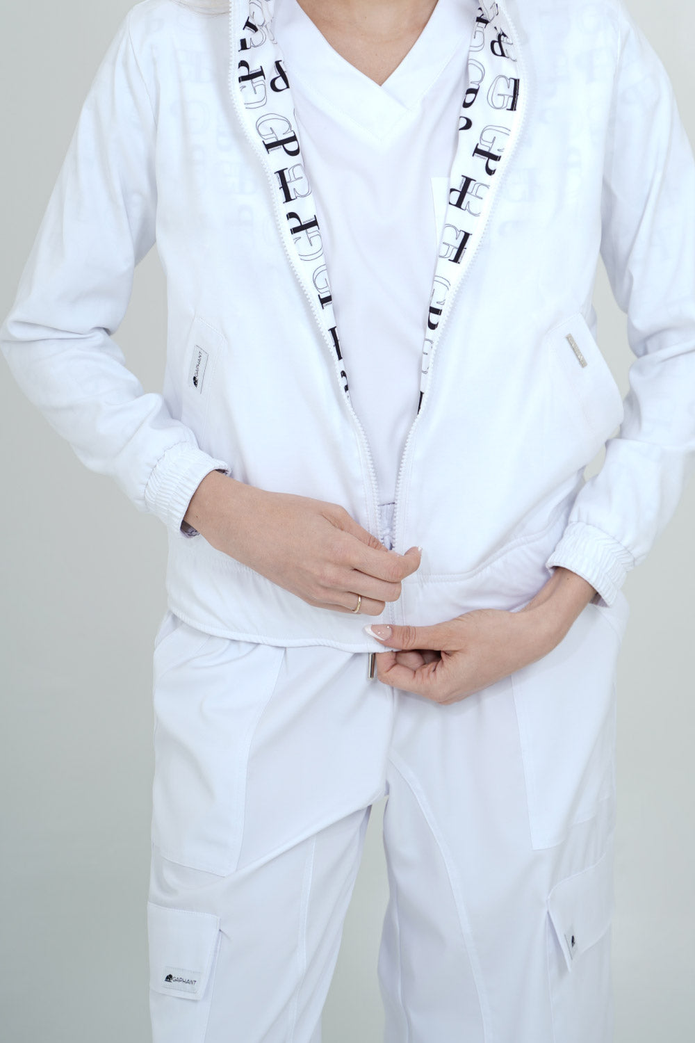 Urban Jacket Gp White Black