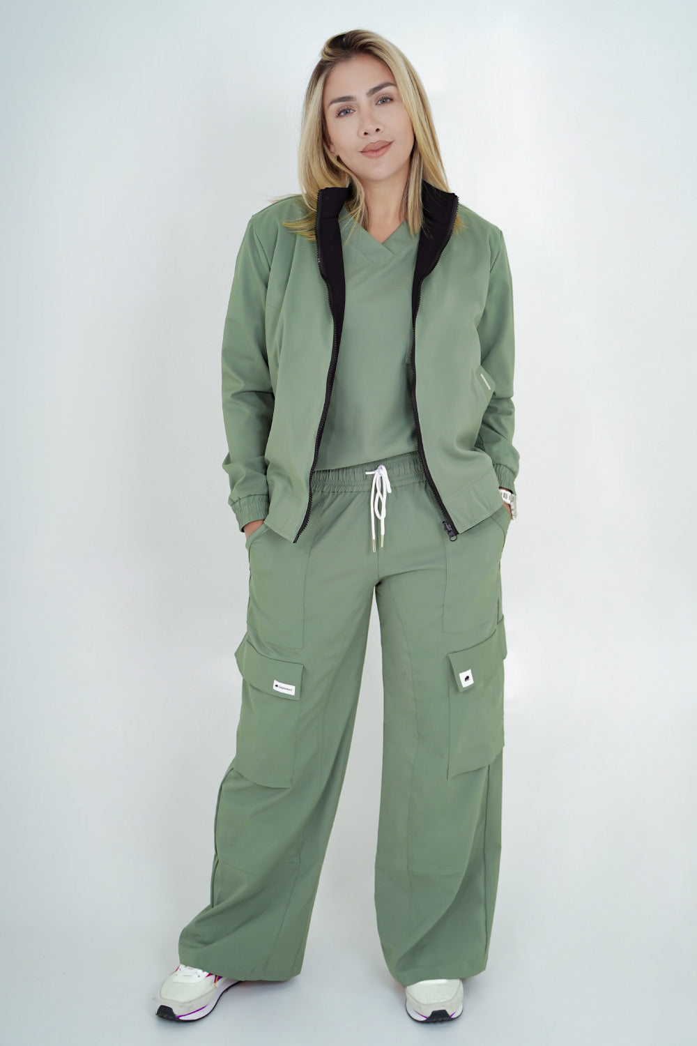 Urban Jacket Verde Negro Doble FAZ