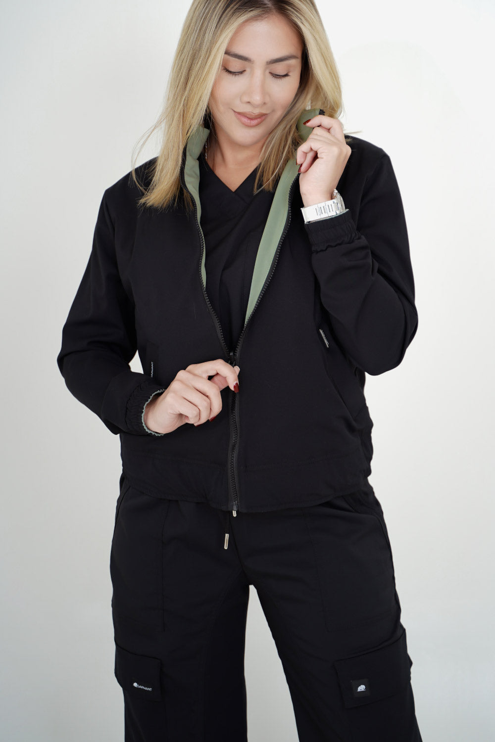 Urban Jacket Verde Negro Doble FAZ