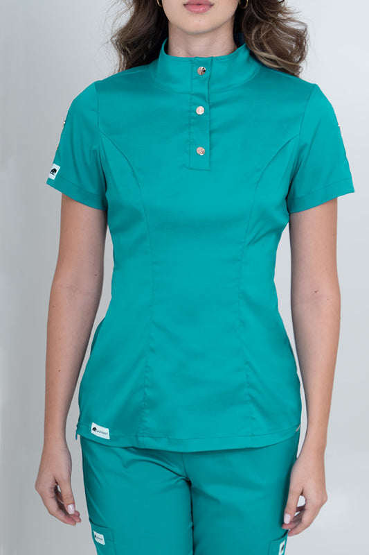 Turquoise Green Roma Shirt