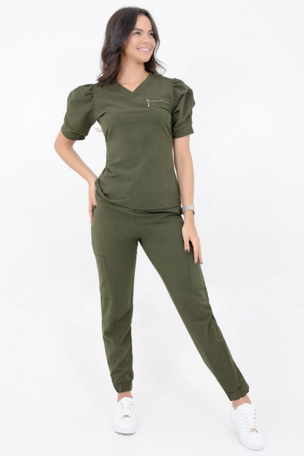 Pantalón impermeable de mujer San Gottardo U-Tex verde - UNIVERS